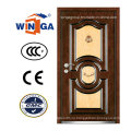 DIY Новая наружная MDF-защита Стальная деревянная бронированная дверь (W-A13)